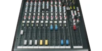 Allen & Heath XB-14-2 radio broadcast console top view