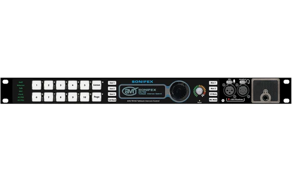The Sonifex AVN-TB10AR is an IP audio based talkback intercom units with an advanced feature set, allowing them to be used in multiple applications.