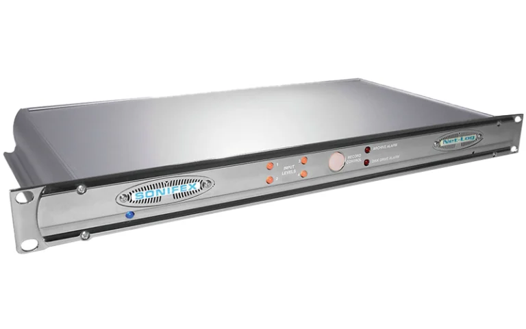 The Sonifex Net-Log is a purpose-built network audio logger, designed for continuous long-term recording and archival.