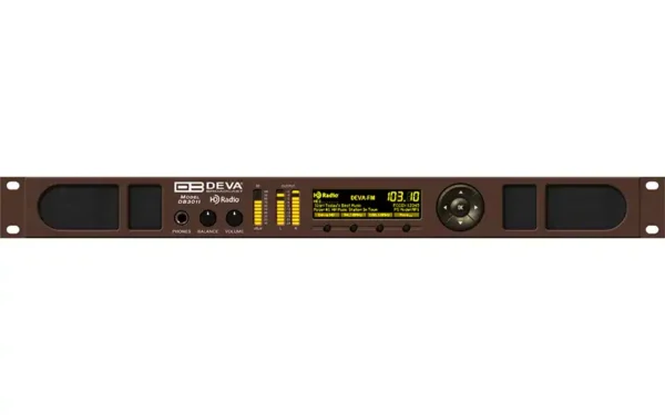 deva db3011 fm hd radio ip audio monitoring receiver front panel