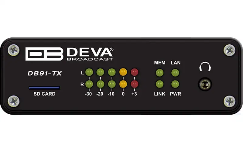 deva db91 tx ip audio encoder