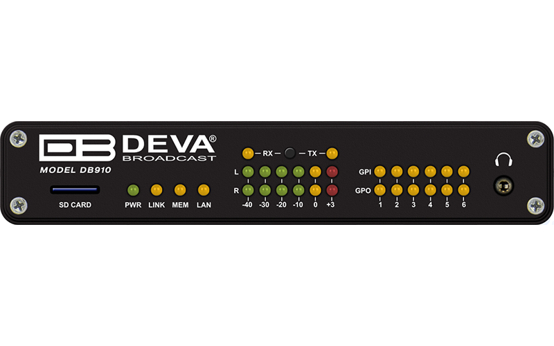 deva db910 front panel