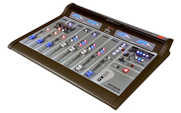 The Solidyne DX816 offers balanced digital and analogue inputs and outputs that cover all the needs of modern on-air, production and news studios.