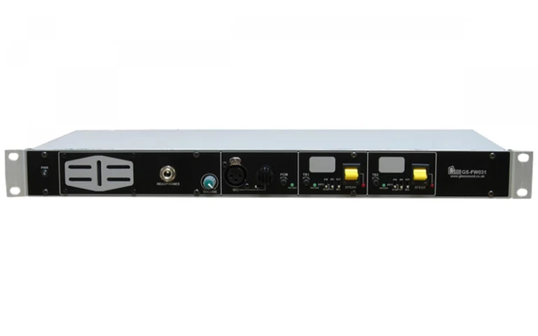 Experience communication mastery with the Glensound GS-FW031—a powerful, feature-rich subrack designed to excel in dynamic broadcast environments.