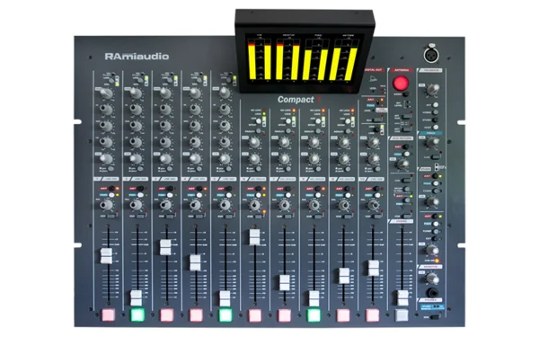 RAmiaudio COMPACT3 6-channel compact broadcast mixer