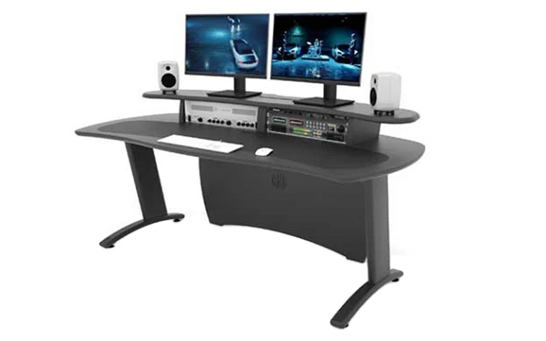 The AKA Design ProMedia offers a cost and space-effective solution for most desktop editing systems.