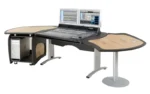 The AKA Design ProWave system is a modular desking system which holds various equipment for the audio, post, and broadcast industries.