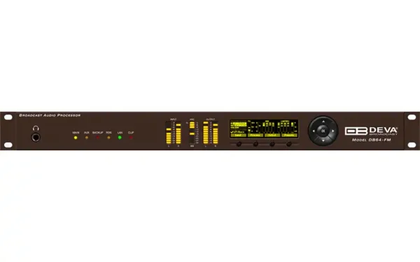 deva db64-fm broadcast audio processor