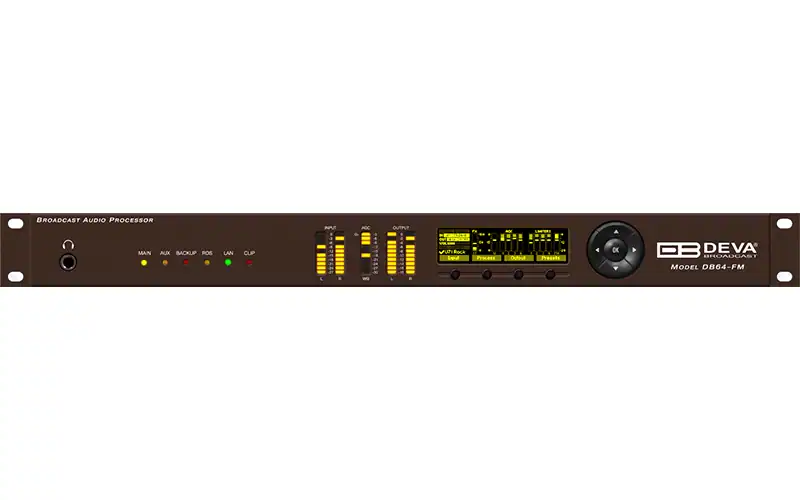 deva db64-fm broadcast audio processor