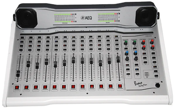 AEQ BRAVO CS | Compact Broadcast Audio Mixer with Hybrid