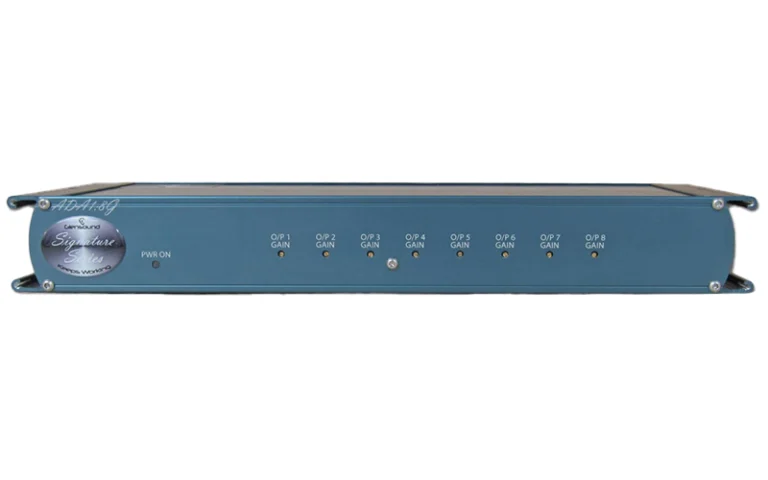 The Glensound ADA 1:8G is a high-performance 8-way mono analogue distribution amplifier, designed for professional broadcast and audio distribution applications.