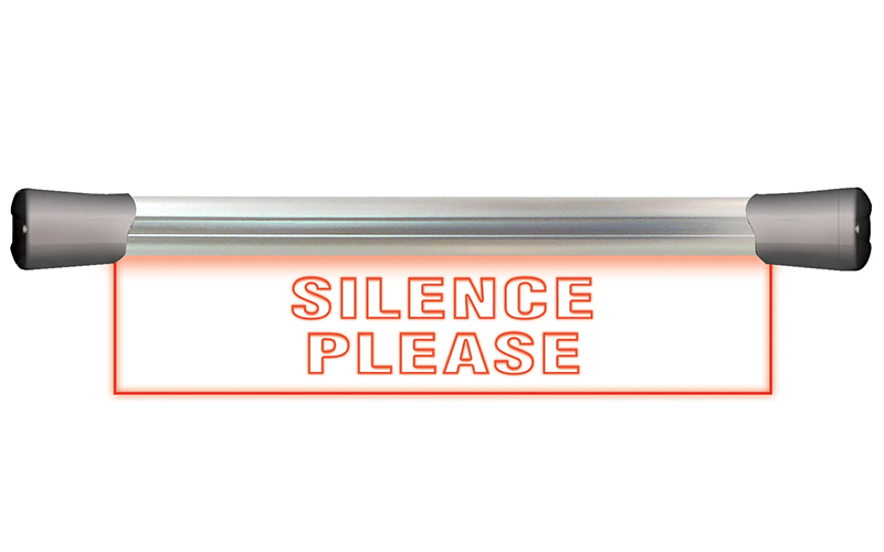 Sonifex LD-40F1SIL 40cm SILENCE PLEASE LED studio sign