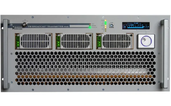 Suono Telecom ESVB5K 5000 Watt FM transmitter front panel