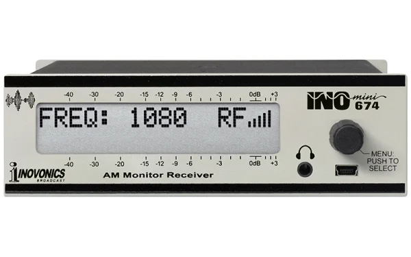 The Inovonics 674 is their’second-generation, small form-factor 9/10Khz AM broadcast receiver for professional applications.