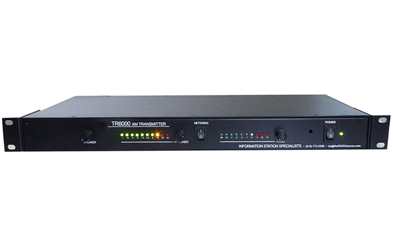 TR.6000 HQ 5.0 AM transmitter front panel with metering and controls