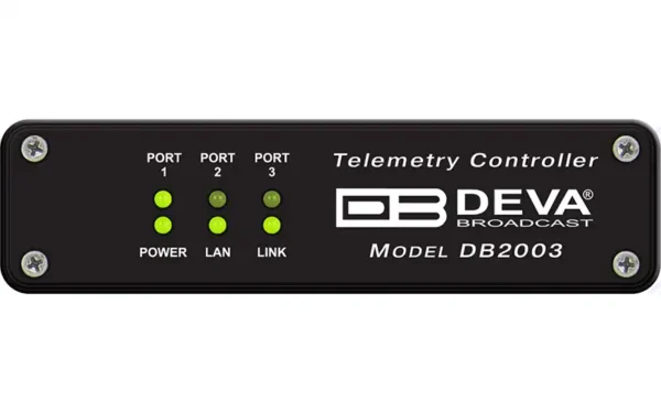 DEVA DB2003 telemetry controller front panel