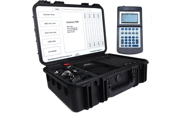 AEA Avionics TDR Kit 6021-5154 complete case and handheld