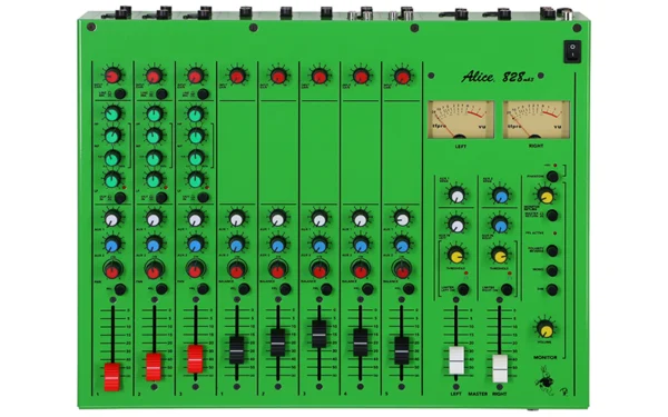 Alice 828 Mixer MK4 green front panel