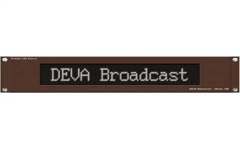 DEVA Model 128 LED display for generic messages