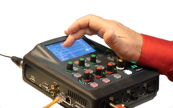 The Tieline ViA Audio Codec, the world's most advanced remote codec which can stream live and record and play audio files.