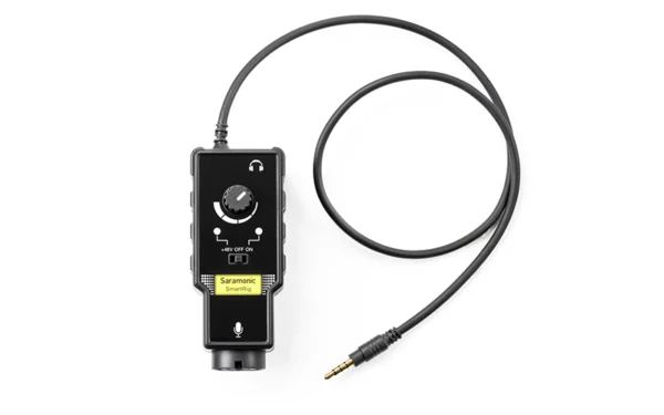 The D&R SMARTRIG-2 XLR Audio Adapter is an easy solution to connect any professional microphone to an iPhone, iPod touch, or iPad and Android devices