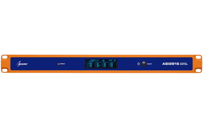 MaxxKonnect RMT 416 front panel – 4-channel streaming radio tuner for professional remote monitoring