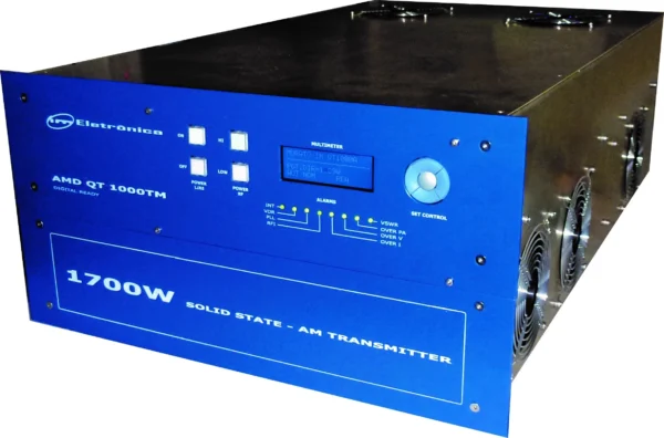 The IM Eletronica IMQT 1000 transmitter offers exceptional functionality and flexibility, tailored to meet the needs of modern broadcasters.