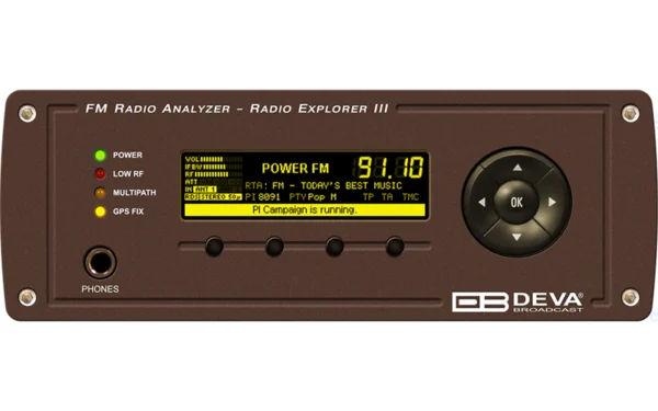 DEVA Radio Explorer III FM mobile radio analyzer