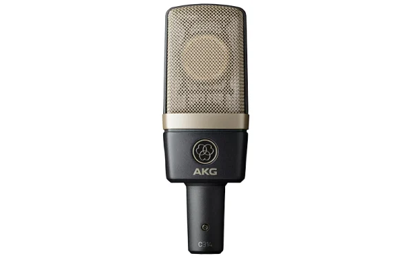 The AKG C314 is a premium-grade, multi-pattern condenser microphone designed for professional studio and live applications.