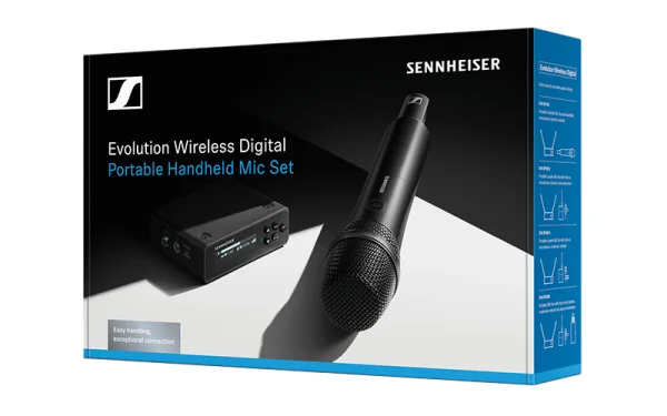 This Sennheiser EW-DP UHF wireless system features an all-new portable design and unmatched audio quality, purpose-built for  broadcasters.