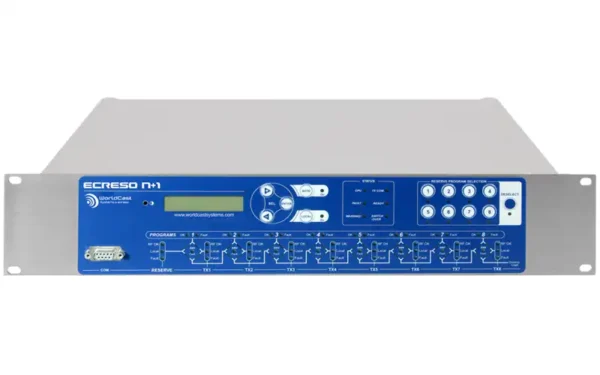 ECRESO Changeover N+1 redundancy controller front panel