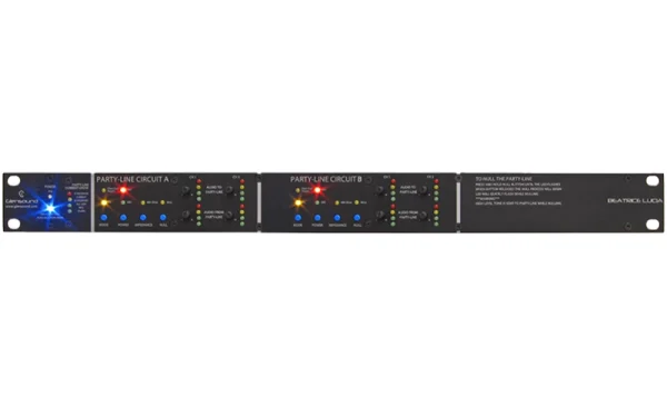 The Glensound Beatrice Lucia 2 is a simple and cost effective way of interfacing legacy party-line (two wire) intercoms to modern audio networks.