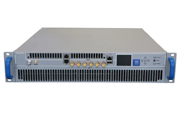 The  OMB MOT 400 A Multicast Compact TV transmitter can be used as an analog and digital transmitter.