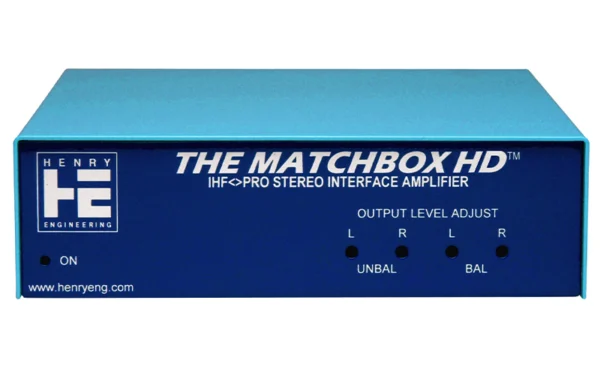 Whenever you need to connect consumer gear to professional equipment the Henry Engineering Matchbox-HD is the way to go!