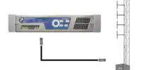 ECRESO 1kW FM System complete 1000 W FM broadcast package with transmitter, antenna and feeder cable