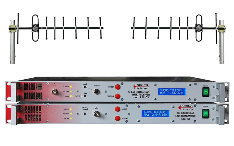 Suono Telecom 1.3-2.5GHz STL microwave link system