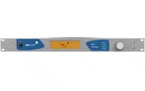 The IP-8m eight-channel AoIP codec allows for the transmission of eight digital mono-channels in phase-locked mode (8.0