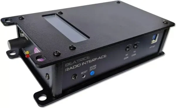 The Glensound Beatrice M1 is a robust interface for connecting wireless radios and walkie talkies to a Beatrice intercom.