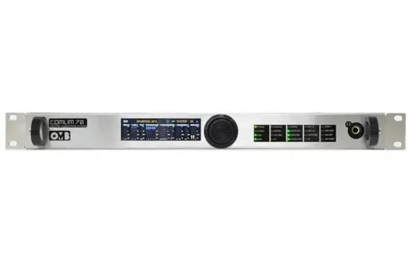 The OMB COM LIM 70 is a 1U 5-bands audio processor with MPX generator