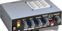 The Solidyne MX2100 portable mini- console is designed to provide a low-cost professional solution for broadcasting from outside locations.