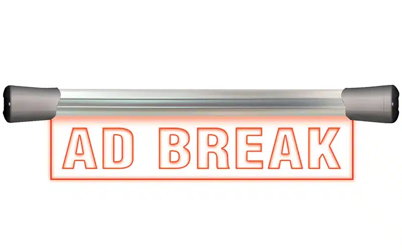 The Sonifex LD-40F1ADB SignalLed range of illuminated RGB LED signs are designed for installers.