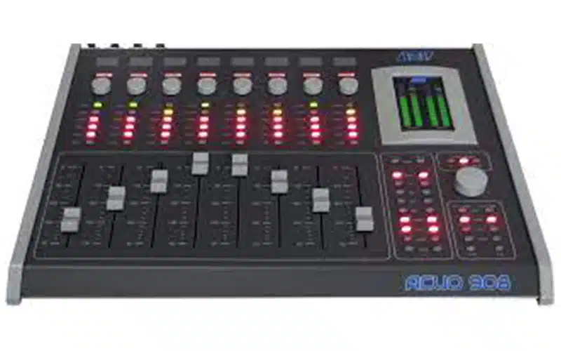 The AEV ACUO 908 is a modern and compact On Air broadcast console designed with the latest trends in mind.