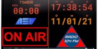 The AEV Studio Watch Timer is an ideal and elegant accessory designed specifically for OnAir and Recorder Studios.