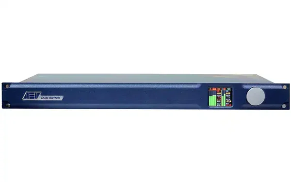 The AEV Dual Switch is a sophisticated audio detector and switcher featuring two inputs and one output