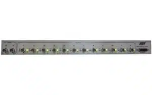 The AEV MATRIX MPX 212 is an audio signal distributor and switcher equipped with 2 MPX inputs