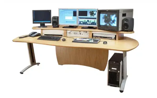 The AKA Design ProEdit desk is designed specifically for offline and online editing environments.