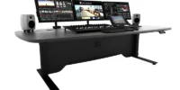 The AKA Design ProView is a sit-stand edit desk designed specifically for all offline and online editing environments.