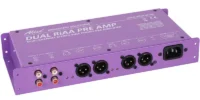 The Alice Dual RiAA Phono PAK  turntable pre-amplifier is designed for broadcast use with high-quality vinyl records.