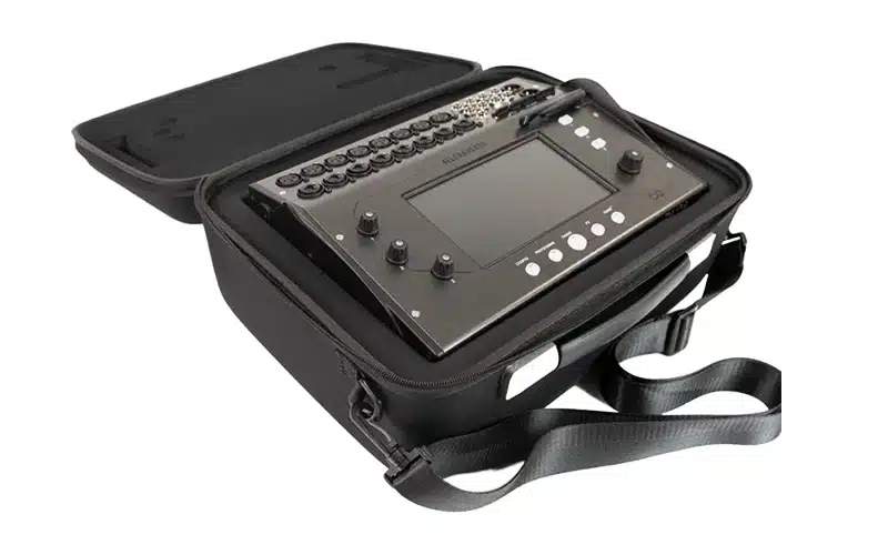 The Allen & Heath CQ-18T is a groundbreaking ultra-compact digital mixer designed for performers