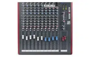 The Allen & Heath ZED-14 is a very compact and quality mixer that you can use for both live-sound applications and basic recording work.